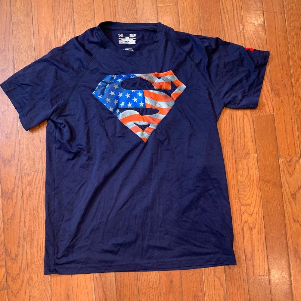 Under Armour Mens Small Superman